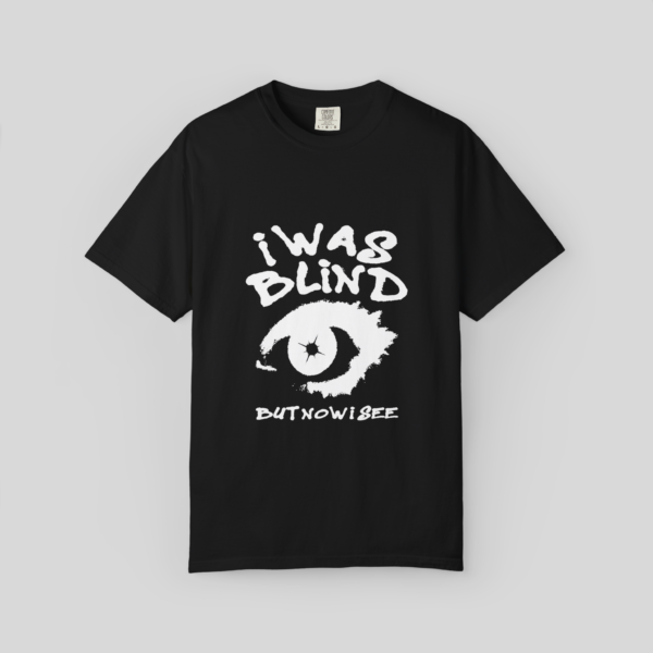 Now I See Classic Black - Unisex Oversized Tee