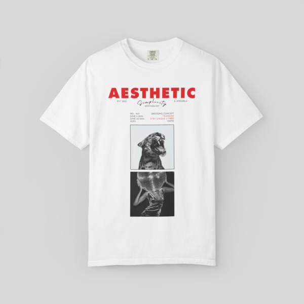 Aesthetic Minimalism - Unisex Oversized Tee